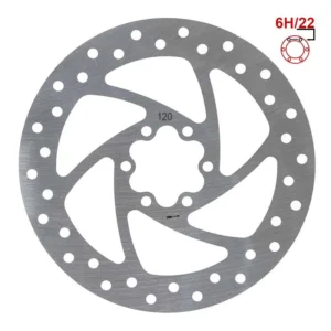 Tarcza hamulcowa 120mm 6H Motus Frugal KuKirin